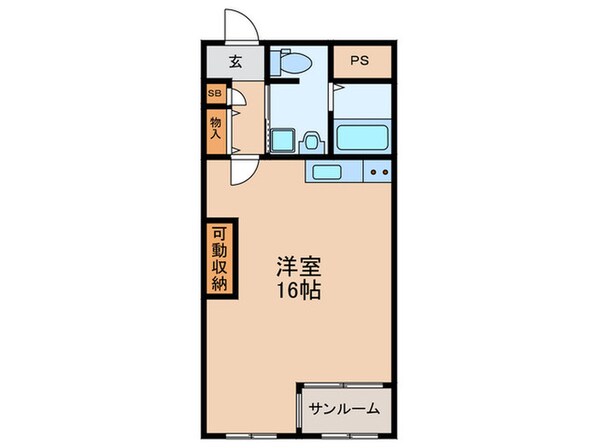 サンメゾン高須の物件間取画像